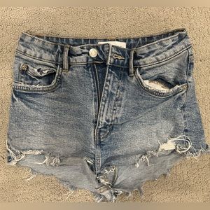Zara jean shorts